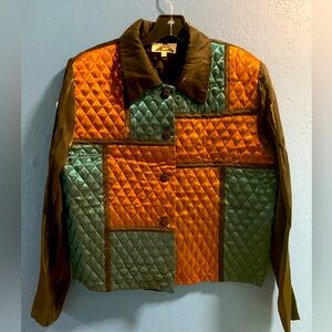 Vintage 90’s Lindsey Scott Sport Button Down Jacket Blazer Women’s Size Medium